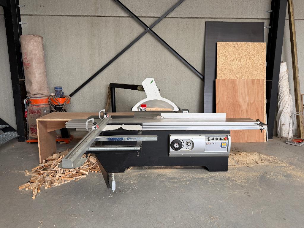 paneelzaag Haco P450E _ 2018 (met voorritser), Ophalen