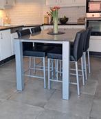 table haute + 6 chaises, Enlèvement, Comme neuf