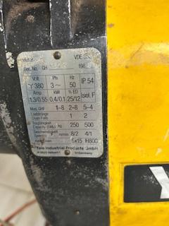 Elektrische takel 250,- kg, Ophalen, Zo goed als nieuw, Elektrisch