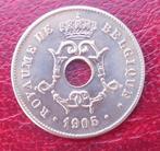 1905 10 centimes Léopold 2 en FR L2, Verzenden, Metaal, Losse munt