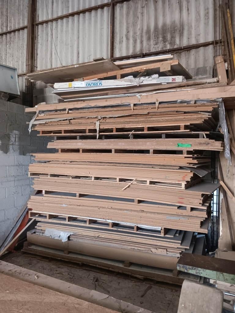 Lot de panneaux à donner, Enlèvement