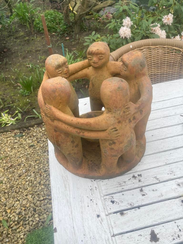 tuinversiering in steen, Ophalen, Gebruikt