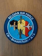 Patch Belgian Air Force 1 Wing AIS, Verzamelen, Verzenden, Luchtmacht, Embleem of Badge
