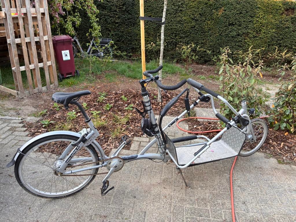 Gazelle bakfiets costum made, Ophalen, Gebruikt