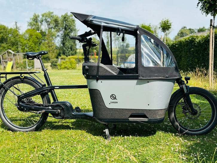 Velo Cargo Carqon cruise electrique, Fietsen en Brommers, Fietsen | Bakfietsen, Zo goed als nieuw, Elektrisch, Ophalen