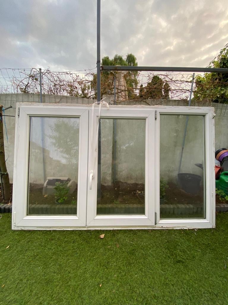 Pvc raam, Doe-het-zelf en Bouw, Ophalen, Zo goed als nieuw, Dubbelglas
