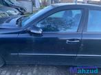 MERCEDES E-KLASSE W211 zwart sedan Links voor deur portier 2, Gebruikt, Mercedes-Benz AG, Deur, Mercedes-Benz