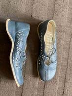 schoenen maat 37, Ophalen, Schoenen met lage hakken, Blauw, Gedragen