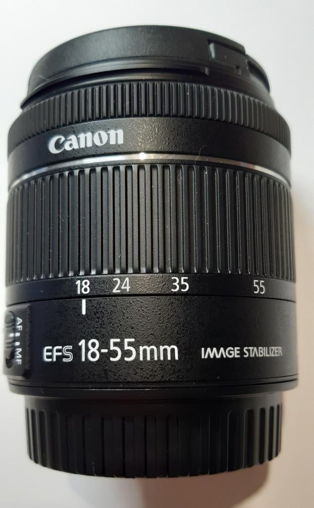 Canon EF S 18-55mm 4 - 5.6 IS STM, Enlèvement, Neuf, Zoom