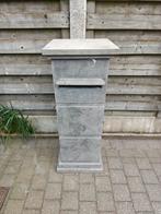 Brievenbus blauw steen, Enlèvement