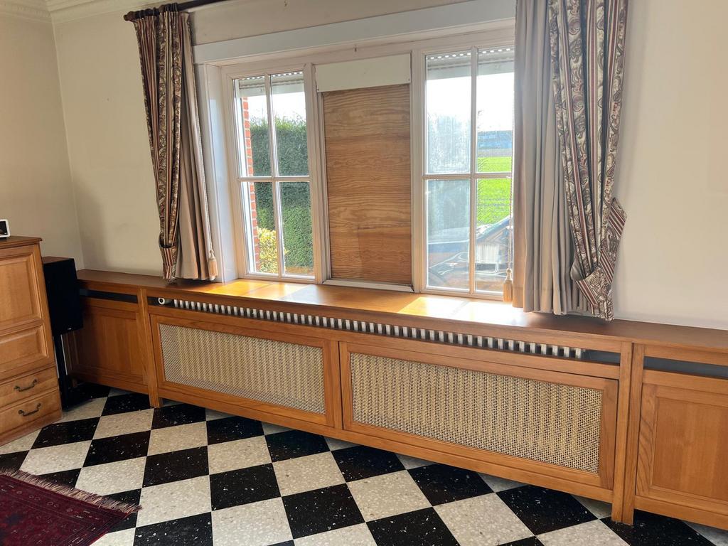 Gratis houten verwarmings Cache, Antiek en Kunst, Ophalen