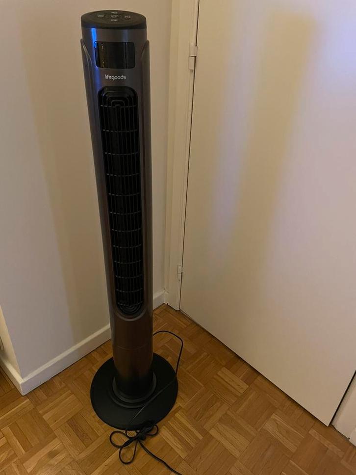 Torenventilator, Elektronische apparatuur, Ventilatoren, Zo goed als nieuw, Torenventilator, Ventilator met afstandsbediening