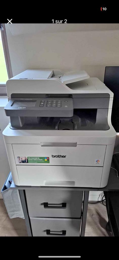 Brother printer, Computers en Software, Printers, Zo goed als nieuw, Printer, Laserprinter, Scannen, Draadloos, Ophalen