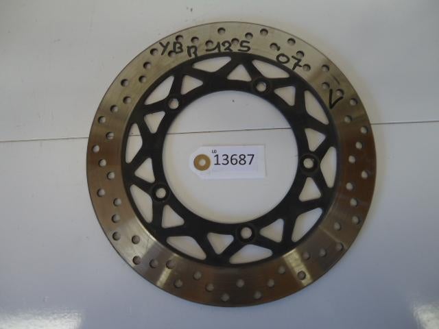 YBR125 2007 - 2011 Yamaha Remschijf D1-21687
