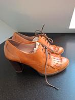 Prachtige cognac lederen schoenen wonders M38, Wonders, Ophalen of Verzenden, Zo goed als nieuw