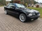 BMW E36 320i Cabrio * 03-1996 *150 Pk *Automaat, Auto's, BMW, Automaat, Cabriolet, Zwart, Leder
