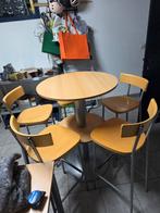 Bartafel met 5 stoelen, Huis en Inrichting, Ophalen