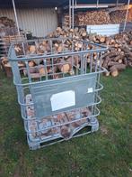 Ijzeren geraamte van kuubcontainer, Enlèvement