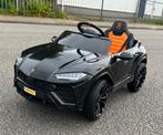 Lamborghini Urus 12v zwart RC - Leer - Rubberbanden - FM, Ophalen of Verzenden, Nieuw