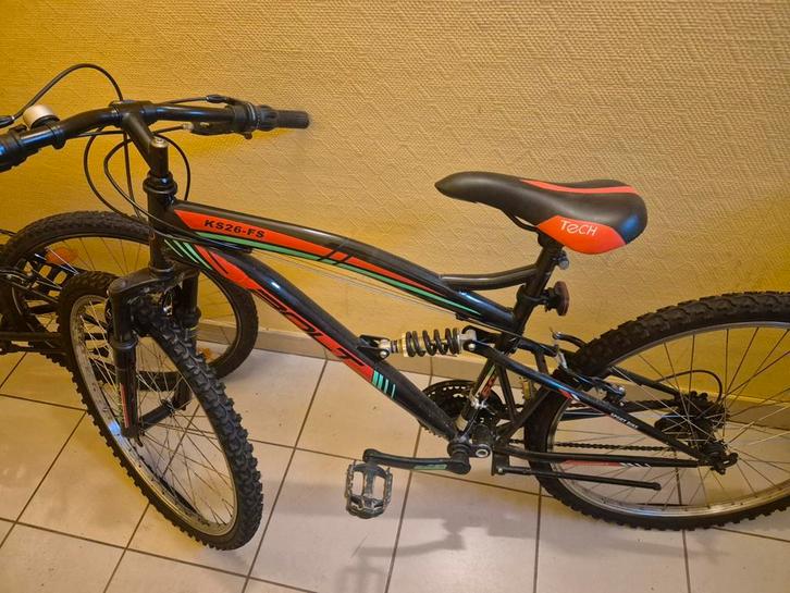 VTT BOLT 26 pouces – Double suspension, Fietsen en Brommers, Fietsen | Cruisers en Lowriders, Ophalen