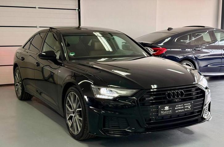 Audi A6 40 tdi 204ch Quattro  07/2024  22.000km sline full, Auto's, Audi, Bedrijf, Te koop, A6, 360° camera, 4x4, ABS, Achteruitrijcamera