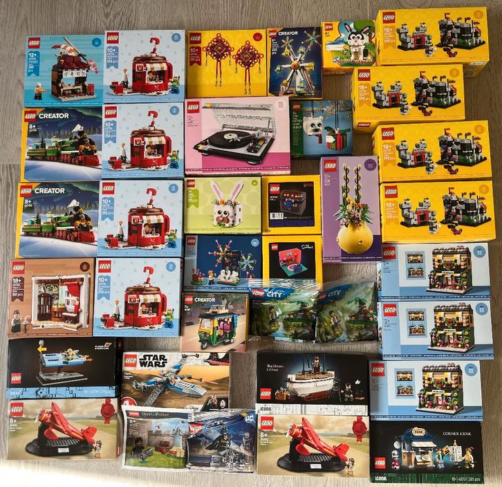 Verzameling van 36 sets GWP's + kleine sets LEGO, Enfants & Bébés, Jouets | Duplo & Lego, Neuf, Lego, Ensemble complet, Instructions incluses