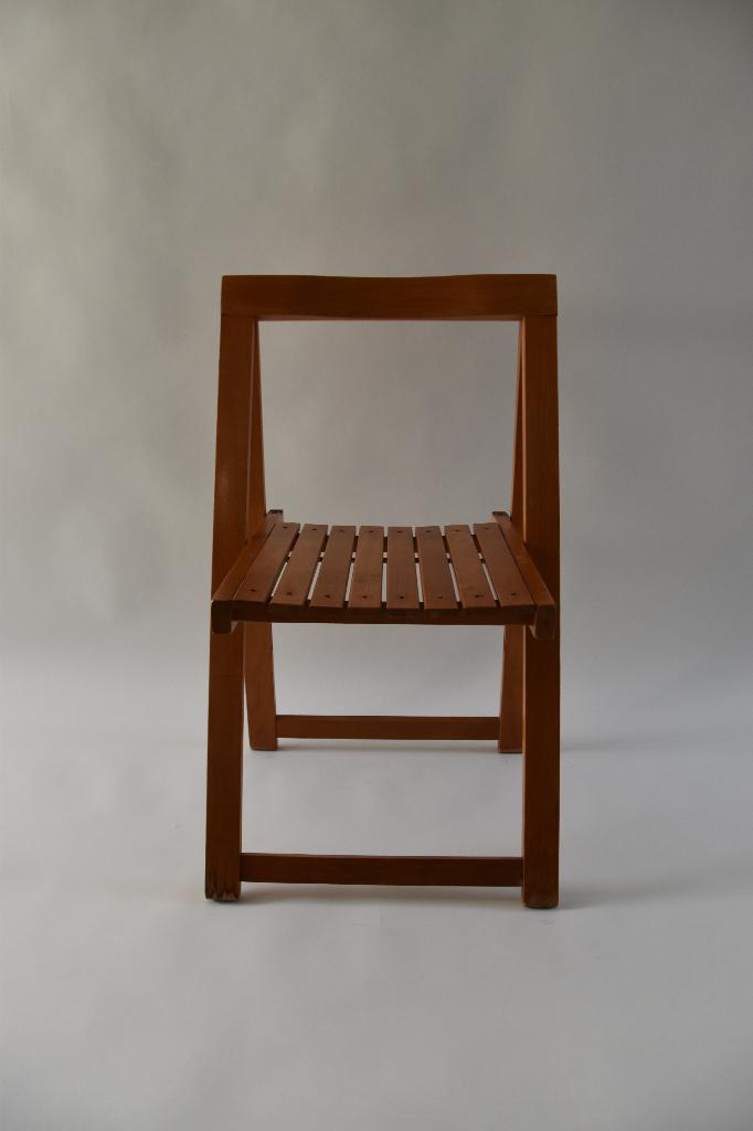 Vouwstoel Trieste chair by Aldo Jacober for Alberto Bazzani, Maison & Meubles, Chaises, Utilisé, Trois, Bois, Autres couleurs