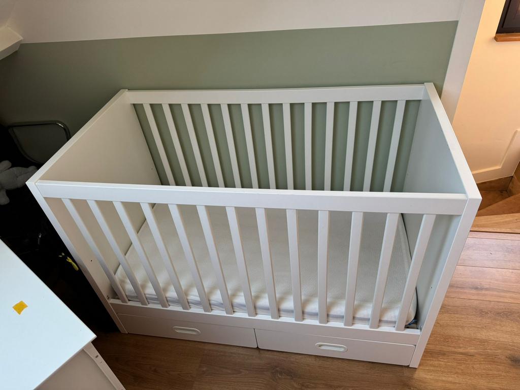 Ledikant, Kinderen en Baby's, Kinderkamer | Complete kinderkamers, Ophalen, Gebruikt