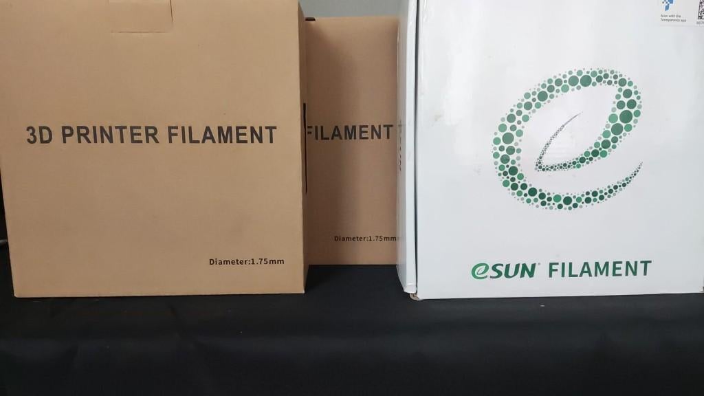 3 rollen 3D‑printer filament – 1.75 mm, Ophalen of Verzenden, Nieuw, Filamentrollen