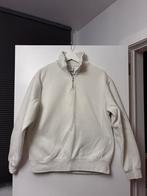 Pull blanc cassé à demi-fermeture éclair ZARA, Vêtements | Hommes, Pulls & Vestes, Enlèvement, Comme neuf, Taille 48/50 (M), Blanc