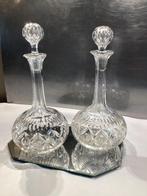 Paar karaffen in kristal Napoléon III. 094/Ca., Antiek en Kunst, Antiek | Glaswerk en Kristal, Ophalen