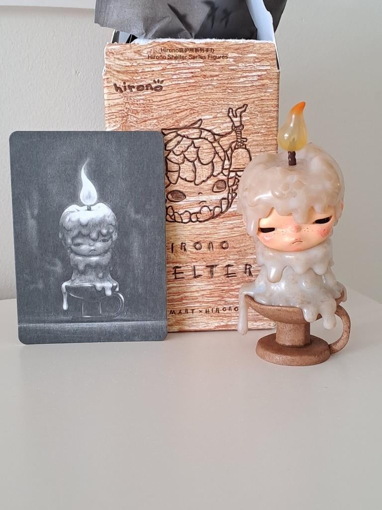 Pop Mart Hirono Candleholder van de serie Shelter, Ophalen of Verzenden
