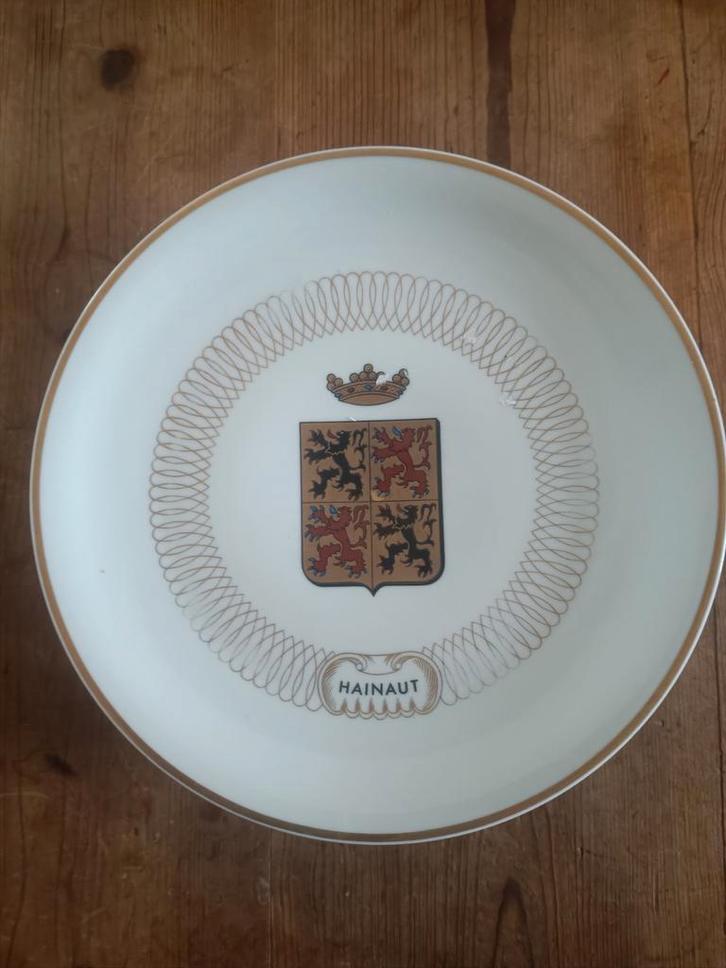 Porcelaine de Baudour Expo 58, Antiek en Kunst, Antiek | Wandborden en Tegels, Ophalen of Verzenden