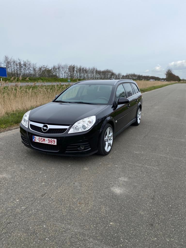 Opel vectra c stationwagen, Auto's, Voorwielaandrijving, Parkeersensor, Zwart, Leder
