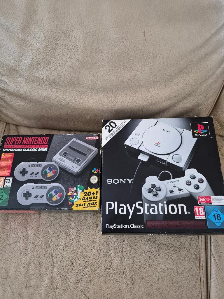 Console, Games en Spelcomputers, Spelcomputers | Sony PlayStation 1, Ophalen, Zo goed als nieuw, Met 2 controllers