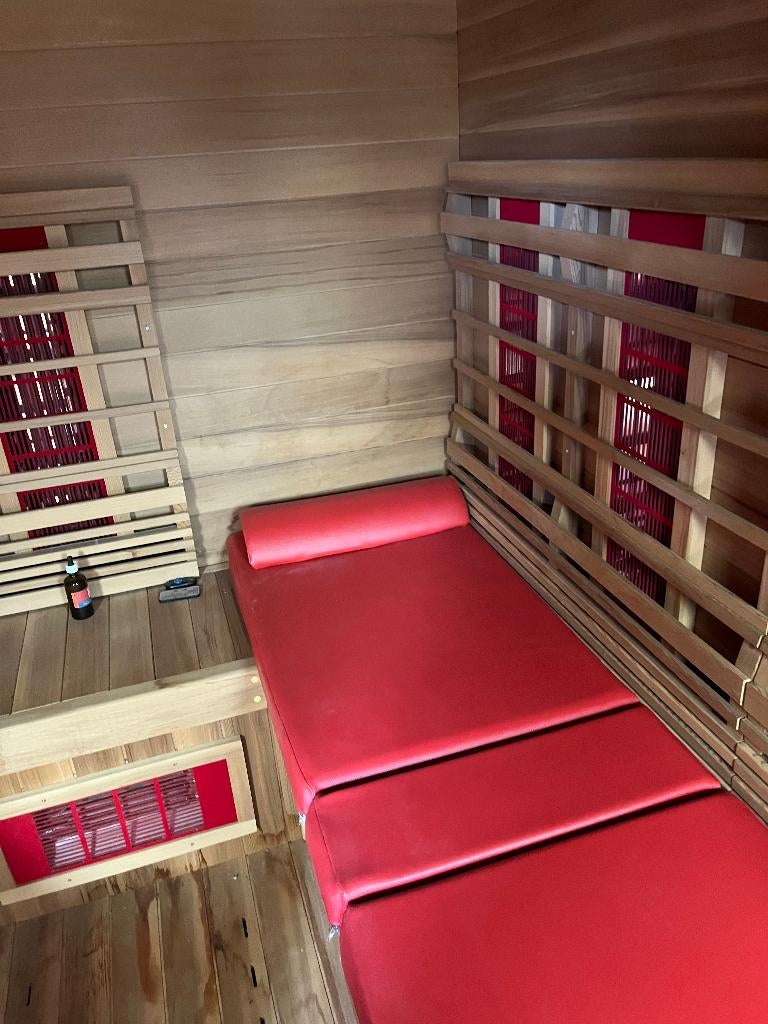 Infraroodsauna, Sport en Fitness, Sauna, Ophalen, Gebruikt, Infrarood, Complete sauna