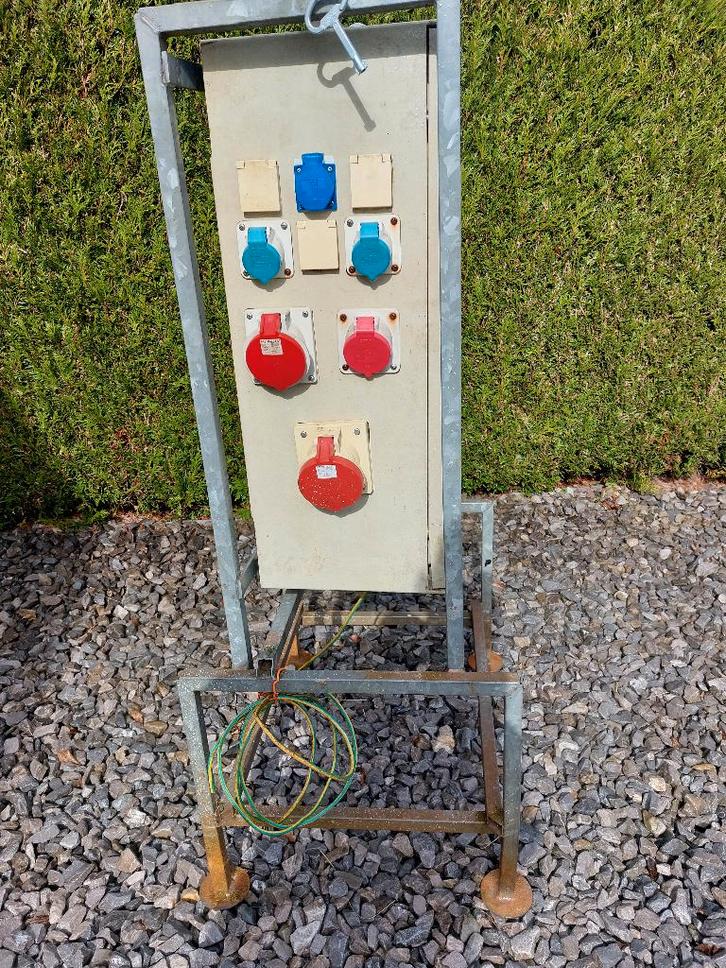 werfkast 63A, Doe-het-zelf en Bouw, Elektriciteit en Kabels, Stopcontact, Ophalen