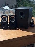 Logitech z313 2 luidsprekers + subwoofer, Computers en Software, Pc speakers, Ophalen, Zo goed als nieuw