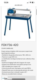 Coupe carrelage fox, Enlèvement, Comme neuf