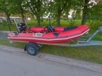 Bateau Zodiac Futura MKII, Watersport en Boten, Ophalen, Overige materialen, 50 pk of meer, Zo goed als nieuw
