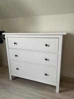 Witte ladekast - commode - IKEA Hemnes, Ophalen, Gebruikt, 100 tot 150 cm, Klassiek