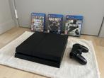 Playstation 4 + games, Met games, Ophalen of Verzenden, Zo goed als nieuw, 1 TB