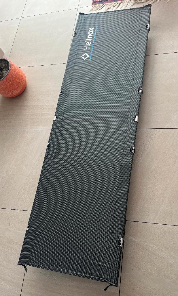 Helinox Lite cot - lit camping, Caravanes & Camping, Meubles de camping, Comme neuf, Accessoire de mobilier de camping, Enlèvement