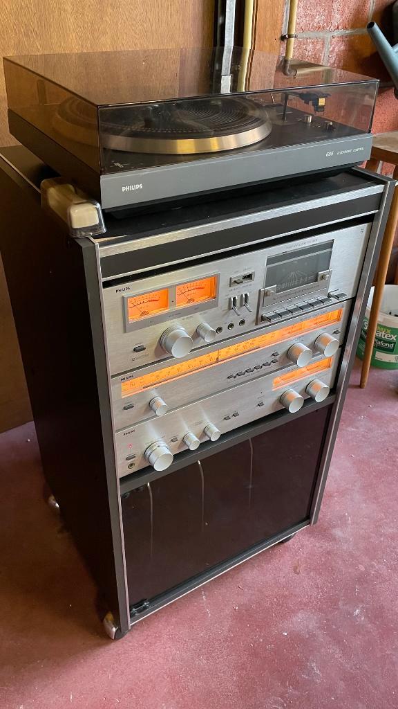 Chaîne Hifi Philips, TV, Hi-fi & Vidéo, Chaîne Hi-fi, Reconditionné, Deck cassettes ou Lecteur-enregistreur de cassettes, Tuner ou Radio