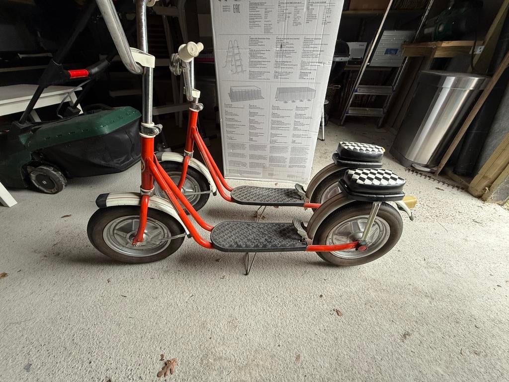 Vintage steps, Fietsen en Brommers, Steps, Ophalen, Gebruikt, Gewone step