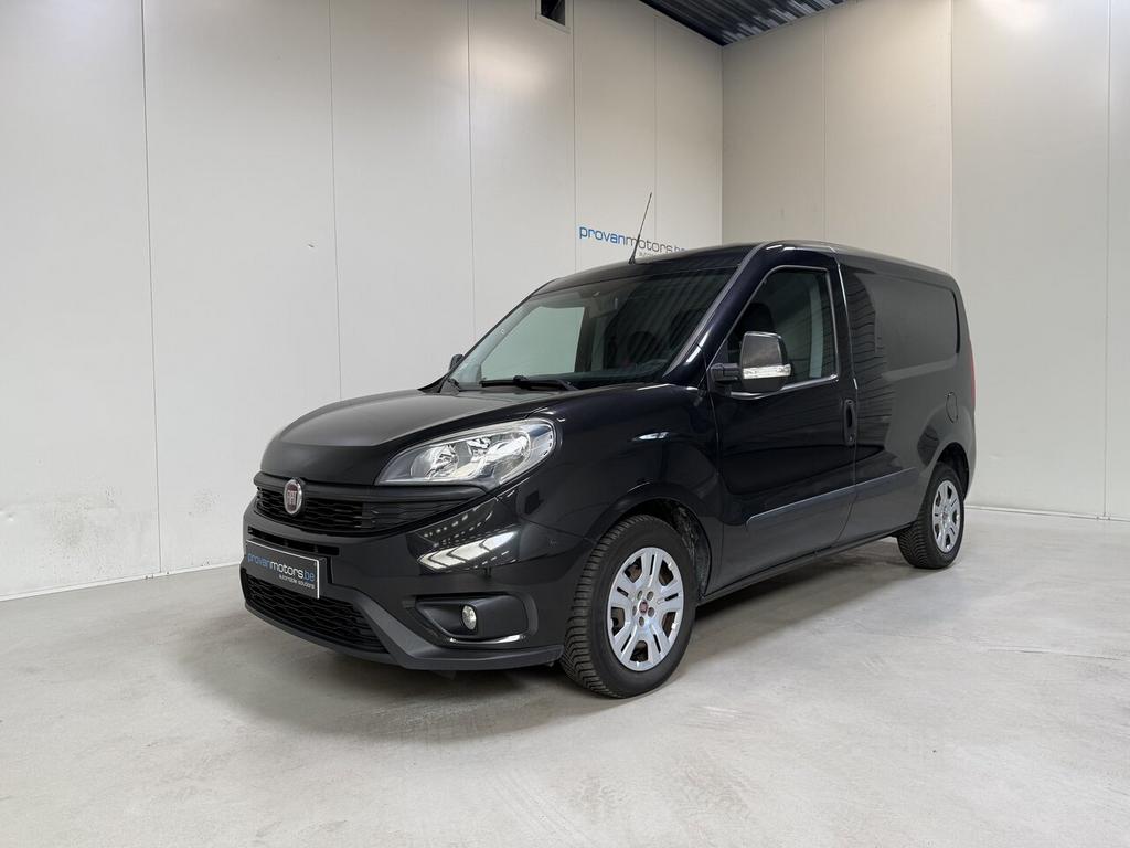 Fiat Doblo 1.6d Man. 3PL - Lichte Vracht - Airco - GPS - To, 0 kg, Achat, 105 ch, 3 places