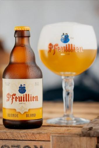 Reclamebord vintage St Feuillien - mancave poolhouse nieuw, Verzamelen, Biermerken, Nieuw, Reclamebord, Plaat of Schild, Ophalen of Verzenden