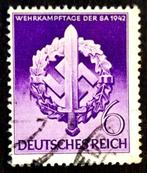 Deutsches Reich: Wehrkampftage der SA 1942, Ophalen of Verzenden, Overige periodes, Gestempeld