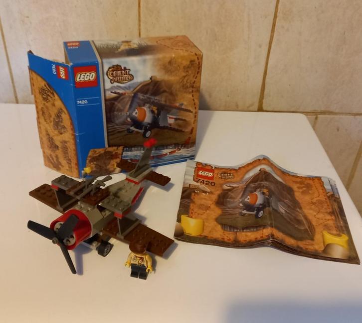 Lego 7420 Expedition Orient Thunder Blazer  vintage, Kinderen en Baby's, Speelgoed | Duplo en Lego, Zo goed als nieuw, Lego, Complete set