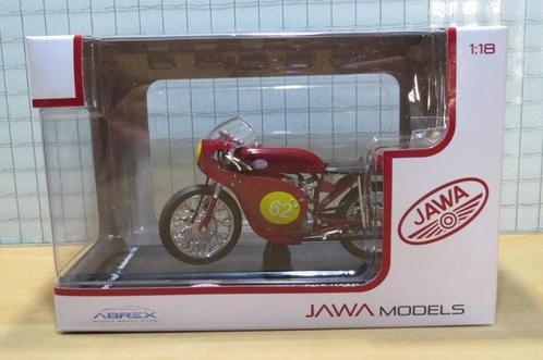 F. Stastny Jawa 350 2x ohc 1961 1:18 Abrex, Hobby en Vrije tijd, Modelauto's | 1:18, Nieuw, Motor, Overige merken, Ophalen of Verzenden